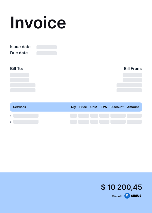 Invoice-blue