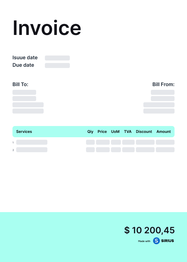 Invoice-green